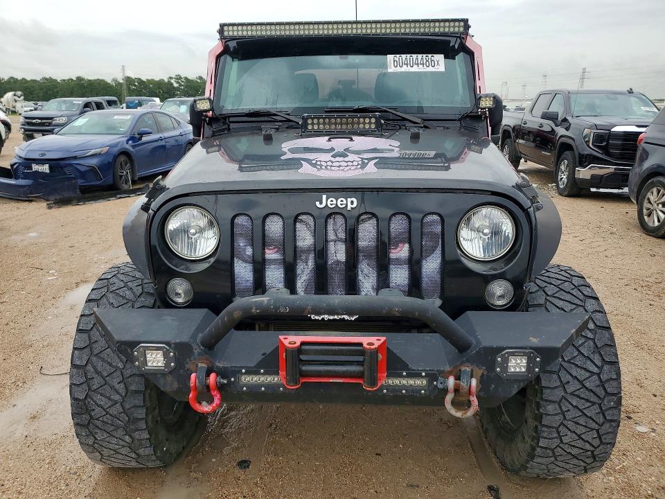 2014 Jeep Wrangler / VIN 1C4BJWDG8EL130405 COPART salvage auction — NORMAL WEAR, Tn - Salvage Certificate, sold $3,400 on 2026-07-24 (photo 5)