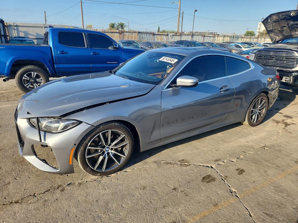 2025 BMW 4er VIN WBA43DA07SCS49327 COPART salvage auction — FRONT END, Ca - Dis/Dlr/Exp Only Clean Title, sold $15,100 on 2026-07-13 (photo 1)