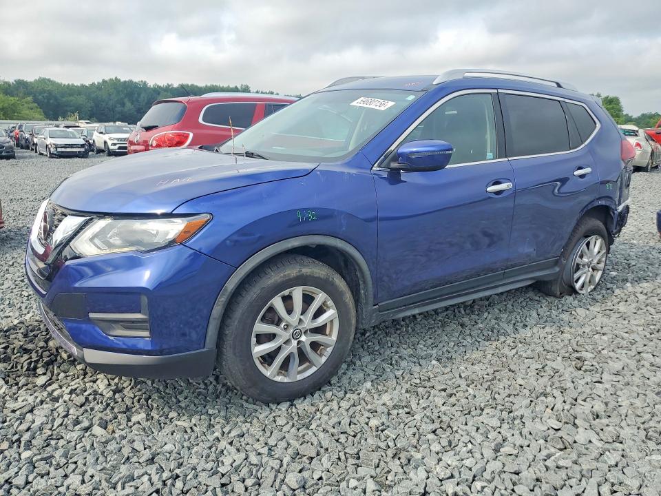 2018 Nissan VIN JN8AT2MV5JW318129 COPART salvage auction — HAIL, Oh - Cert Of Title-Salvage, sold $2,350 on 2026-07-13 (photo 1)