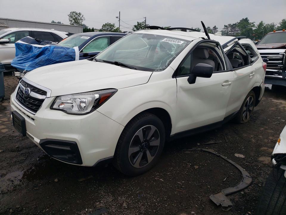2017 Subaru Forester VIN JF2SJABC6HH523699 COPART salvage auction — ROOF, Ct - Cert Of Title-Salvage, sold $475 on 2026-07-24 (photo 1)