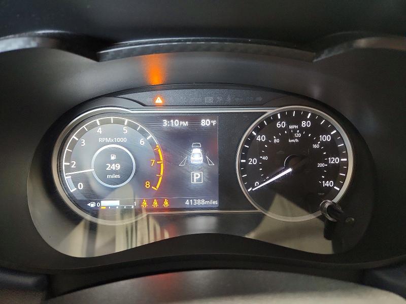 2025 Nissan Versa VIN 3N1CN8EV0SL838880 COPART salvage auction — FRONT END, IN - CERTIFICATE OF TITLE (P), sold $8,400 on 2026-08-03 (photo 9)