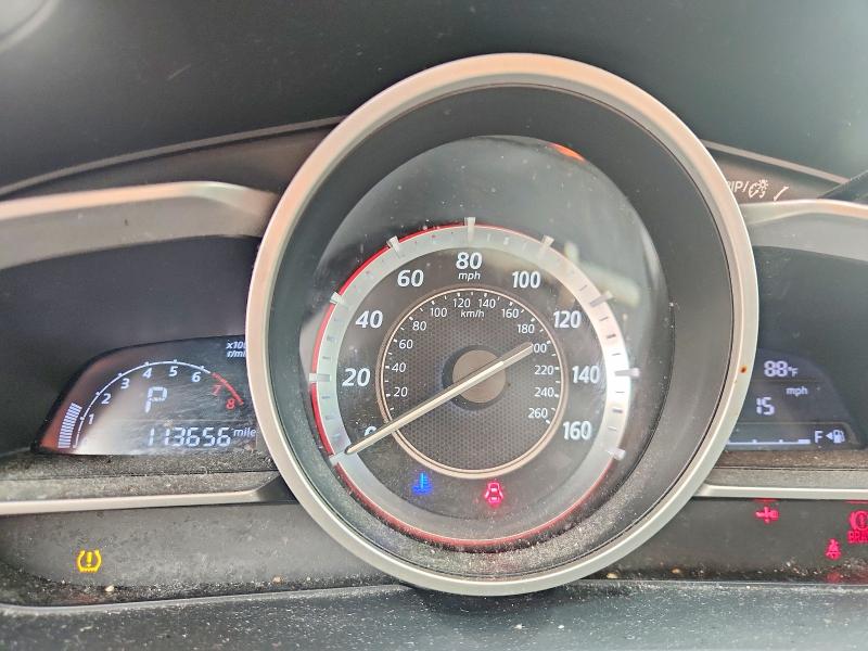 2014 Mazda 3 VIN JM1BM1V74E1182702 COPART salvage auction — REAR END, NY - MV-907A SALVAGE CERTIFICATE, sold $150 on 2026-07-22 (photo 9)