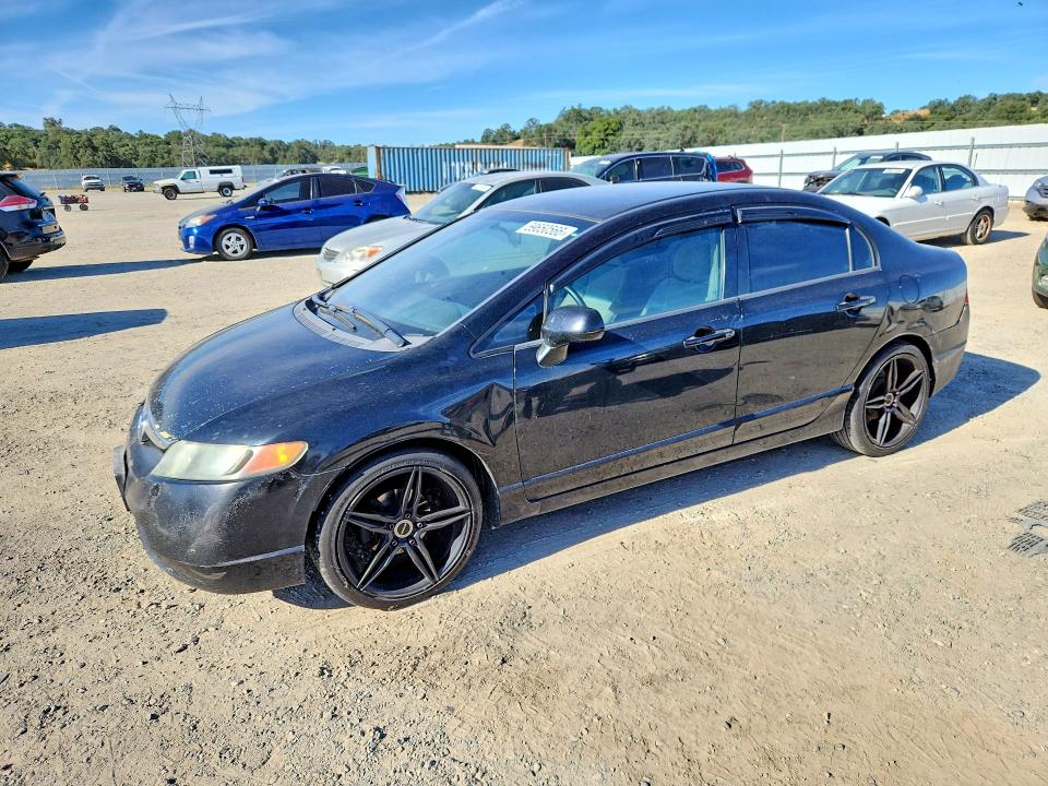2007 Honda Civic VIN 1HGFA16507L126952 COPART salvage auction — FRONT END, Ca - Dis/Dlr/Exp Only Clean Title, sold $800 on 2026-07-10 (photo 1)
