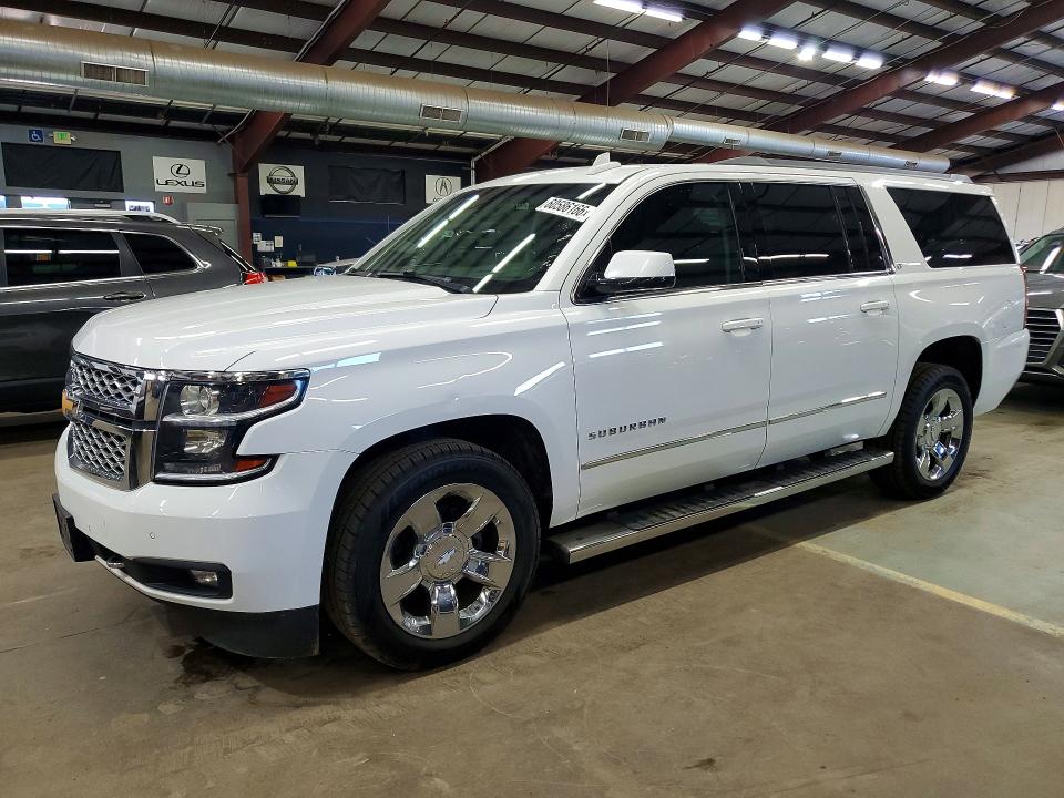 2017 Chevrolet Suburban VIN 1GNSKHKC1HR339034 COPART salvage auction — MINOR DENT/SCRATCHES, MA - CERTIFICATE OF TITLE (P), sold $5,200 on 2026-07-10 (photo 1)