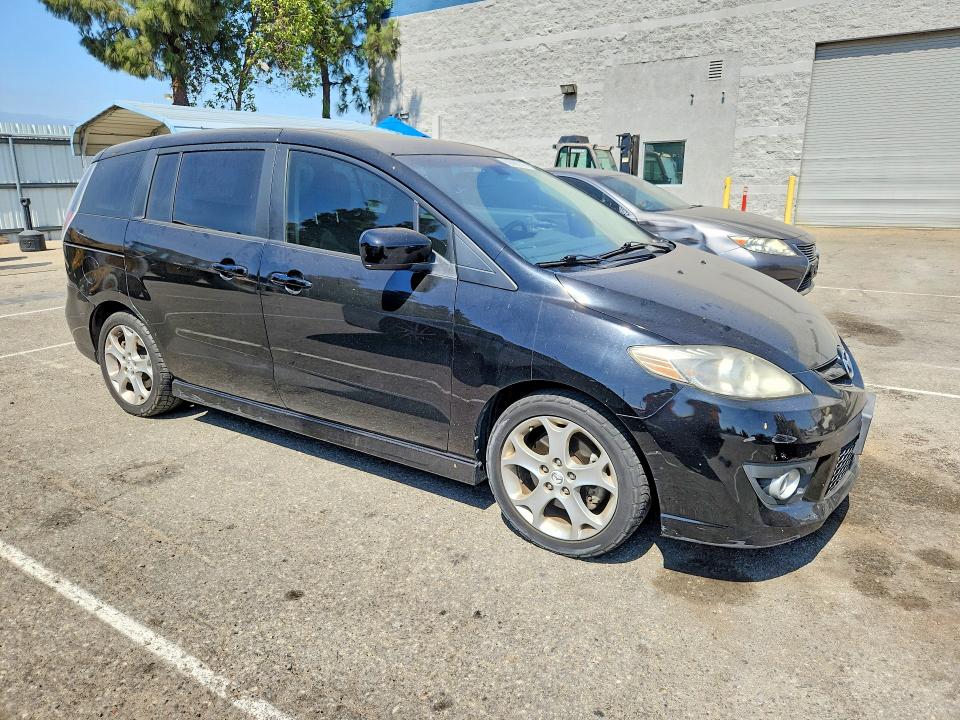 2010 Mazda 5 VIN JM1CR2WL7A0385526 COPART salvage auction — REAR END, Ca - Salvage Certificate, sold $850 on 2026-07-21 (photo 4)
