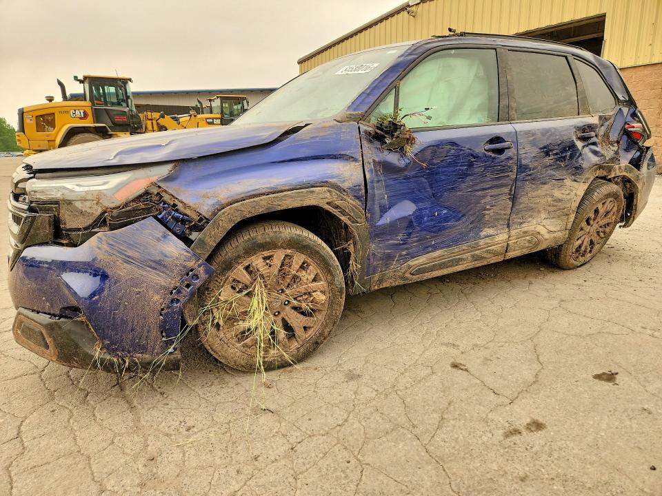 2025 Subaru Forester VIN JF2SLDHC8SH563924 COPART salvage auction — ROLLOVER, NY - MV-907A SALVAGE CERTIFICATE, sold $1,600 on 2026-07-23 (photo 1)