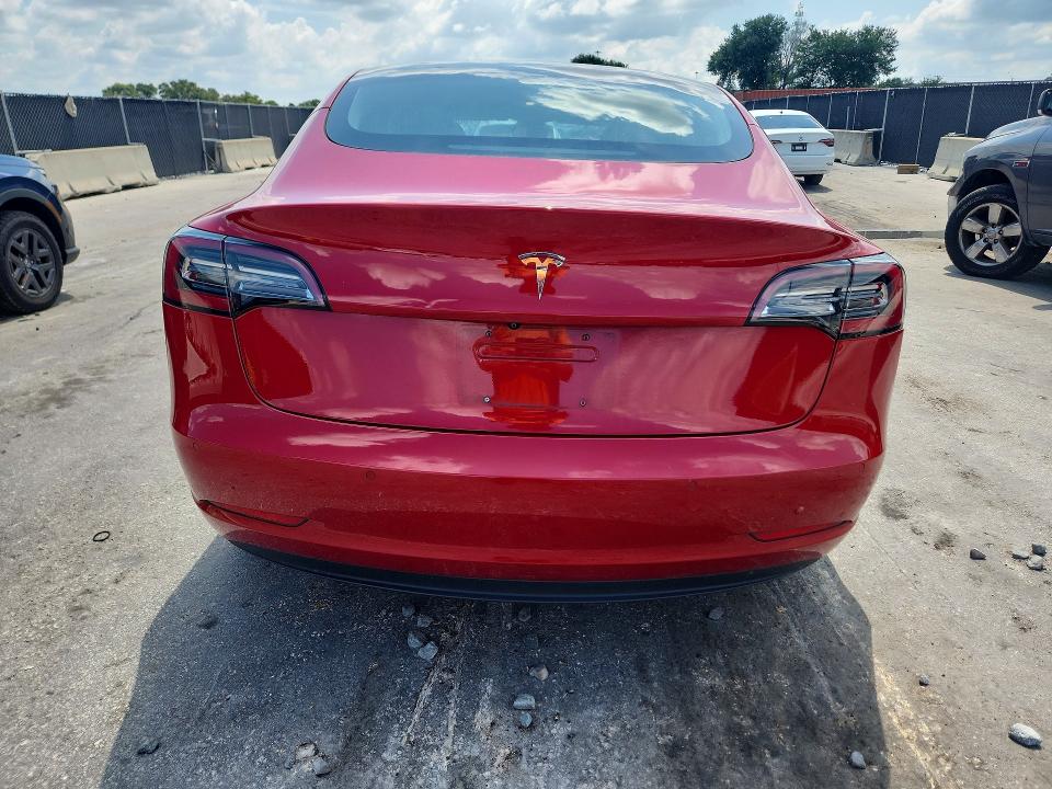 2018 Tesla Model 3 VIN 5YJ3E1EA8JF155016 COPART salvage auction — SIDE, Fl - Cert Of Title Slvg Rebuildable, sold $20 on 2026-07-30 (photo 6)