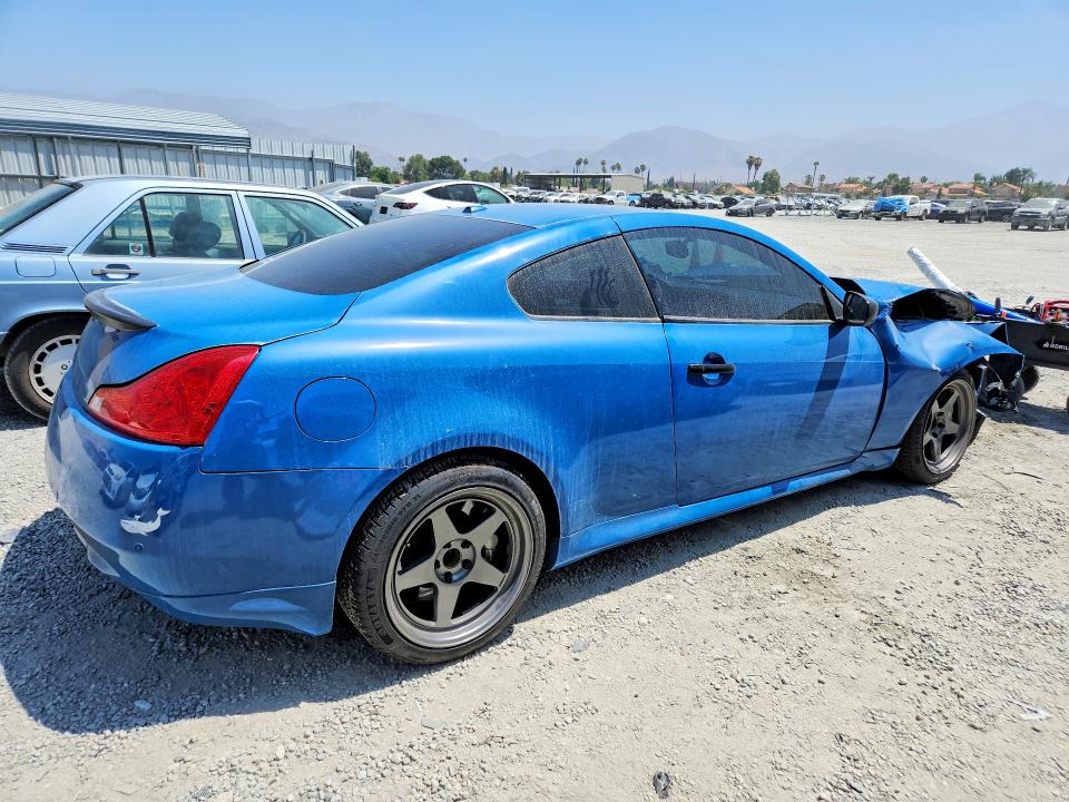 2013 Infiniti G VIN JN1CV6EK1DM920250 COPART salvage auction — FRONT END, Ca - Salvage Certificate, sold $625 on 2026-07-15 (photo 3)
