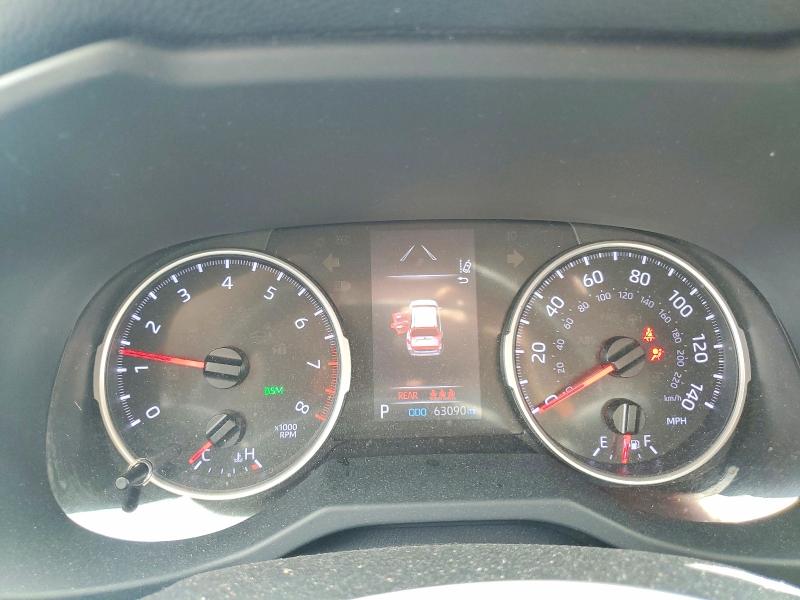 2021 Toyota Rav 4 VIN JTMG1RFV1MD078191 COPART salvage auction — FRONT END, Oh - Cert Of Title-Salvage, sold $6,100 on 2026-07-24 (photo 9)