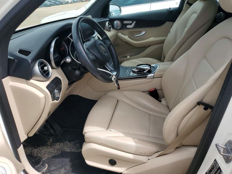 2017 Mercedes-benz Glc VIN WDC0G4JBXHF253428 COPART salvage auction — FRONT END, Tx - Salvage Vehicle Title, sold $6,700 on 2026-07-31 (photo 7)