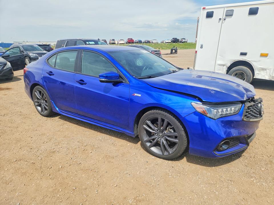 2020 Acura Tlx VIN 19UUB3F81LA800140 COPART salvage auction — FRONT END, AB - BOS - SALVAGE, sold $3,800 on 2026-07-28 (photo 4)