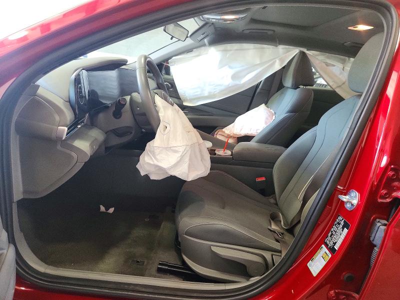 2025 Hyundai Elantra VIN KMHLS4DG7SU973082 COPART salvage auction — FRONT END, Ny - Dealer Only Non-Repairable (P), sold $4,500 on 2026-07-06 (photo 7)
