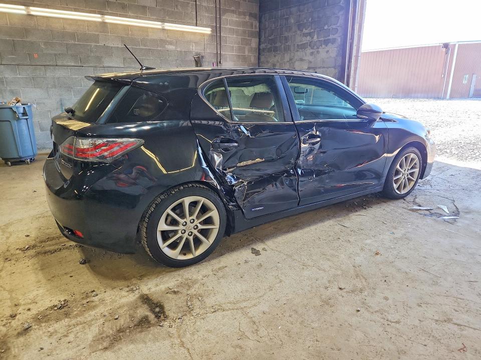2013 Lexus Ct VIN JTHKD5BH4D2171405 COPART salvage auction — SIDE, NY - MV-907A SALVAGE CERTIFICATE, sold $200 on 2026-07-27 (photo 3)