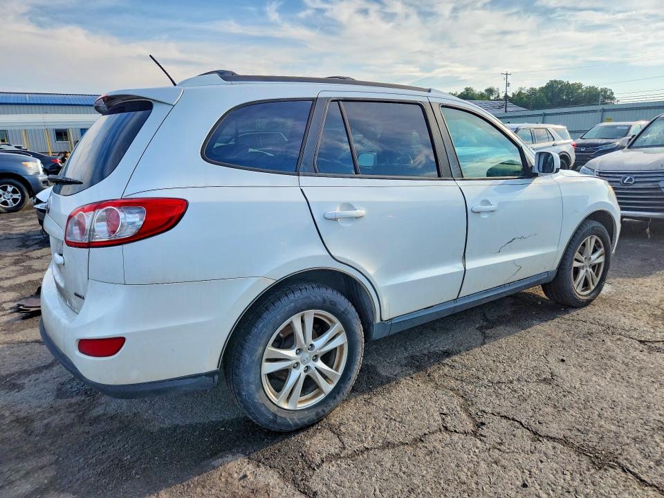 2012 Hyundai Santa fe VIN 5XYZHDAG5CG135976 COPART salvage auction — MECHANICAL, PA - CERT OF TITLE, sold $650 on 2026-07-14 (photo 3)