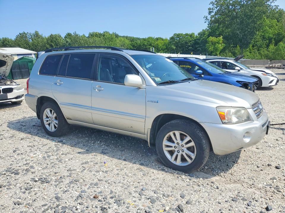2007 Toyota Highlander hybrid VIN JTEEW21A370042711 COPART salvage auction — REAR END, Ma - Certificate Of Title, sold $200 on 2026-07-29 (photo 4)