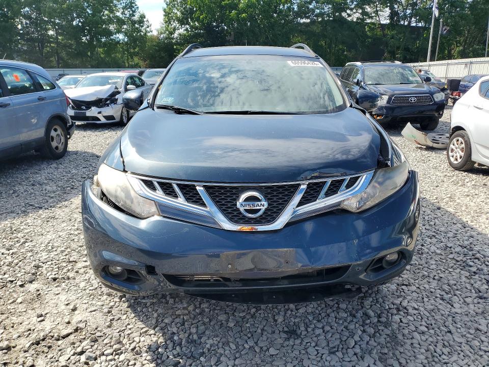 2014 Nissan Murano VIN JN8AZ1MW4EW507409 COPART salvage auction — FRONT END, Ma - Cert Of Title-Reconstrctd Coll, sold $375 on 2026-07-22 (photo 5)