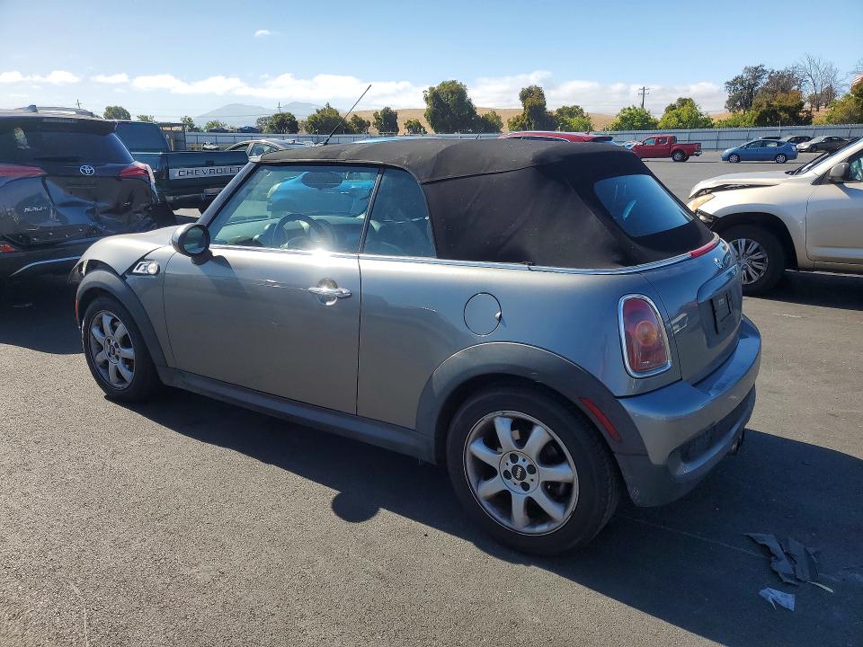 2009 Mini Cooper VIN WMWMS33529TY50239 COPART salvage auction — FRONT END, CA - SALVAGE CERTIFICATE, sold $775 on 2026-07-27 (photo 2)