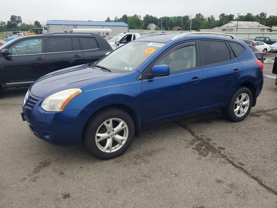 2008 Nissan Rogue sport VIN JN8AS58V28W101355 COPART salvage auction — SIDE, Pa - Certificate Of Salvage, sold $425 on 2026-07-17 (photo 1)