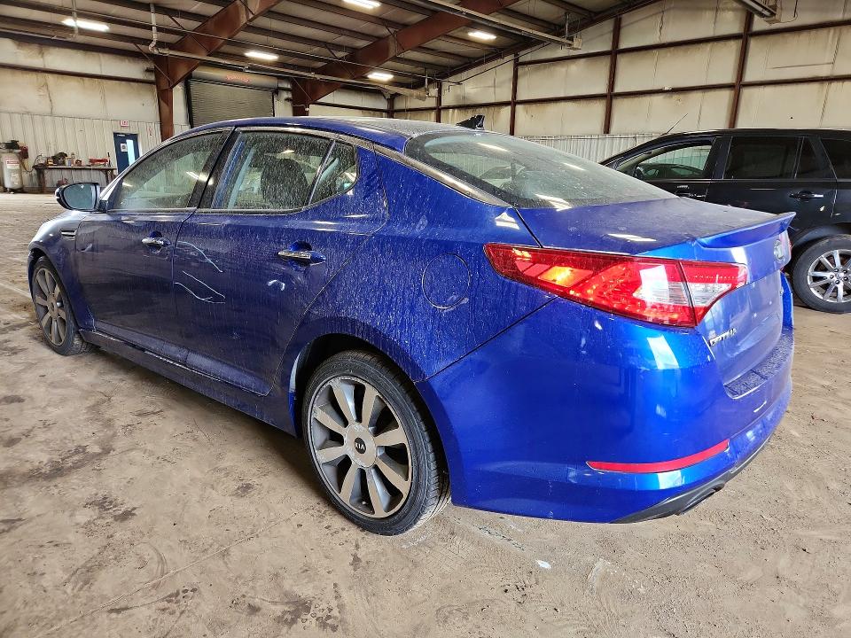 2013 Kia Optima VIN 5XXGR4A65DG153413 COPART salvage auction — FRONT END, MI - DEALER ONLY CLEAN TITLE, sold $1,000 on 2026-07-31 (photo 2)