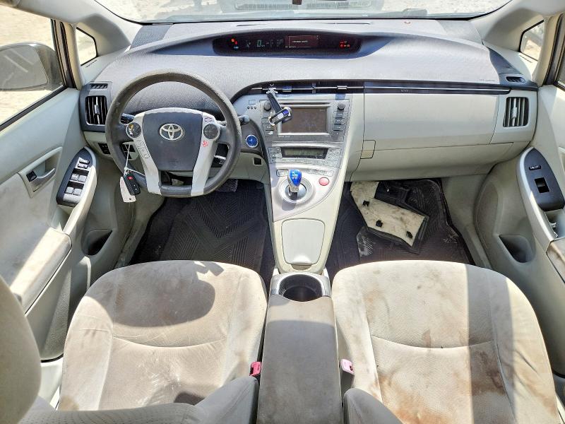 2012 Toyota Prius VIN JTDKN3DU1C1556275 COPART salvage auction — NORMAL WEAR, Mt - Certificate Of Title, sold $2,050 on 2026-07-30 (photo 8)