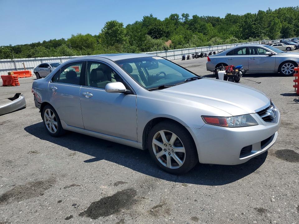 2005 Acura Tsx VIN JH4CL96855C017628 COPART salvage auction — REAR END, Pa - Certificate Of Salvage, sold $300 on 2026-07-28 (photo 4)