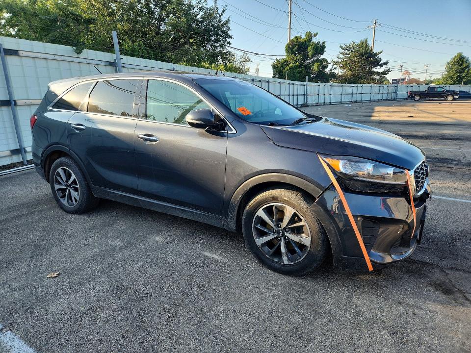 2020 Kia Sorento VIN 5XYPGDA50LG692609 COPART salvage auction — FRONT END, Va - Certificate Of Title, sold $4,500 on 2026-08-22 (photo 4)