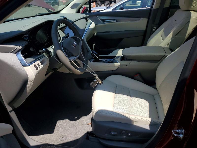 2025 Cadillac Xt5 VIN 1GYKNDR43SZ146862 COPART salvage auction — FRONT END, CT - CERTIFICATE OF TITLE, sold $25,250 on 2026-07-14 (photo 7)