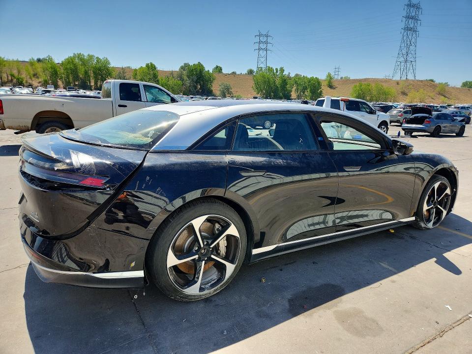 2024 Lucid Air VIN 50EA1TEA0RA003441 COPART salvage auction — FRONT END, Co - Public - Salvage Title, sold $9,600 on 2026-08-24 (photo 3)