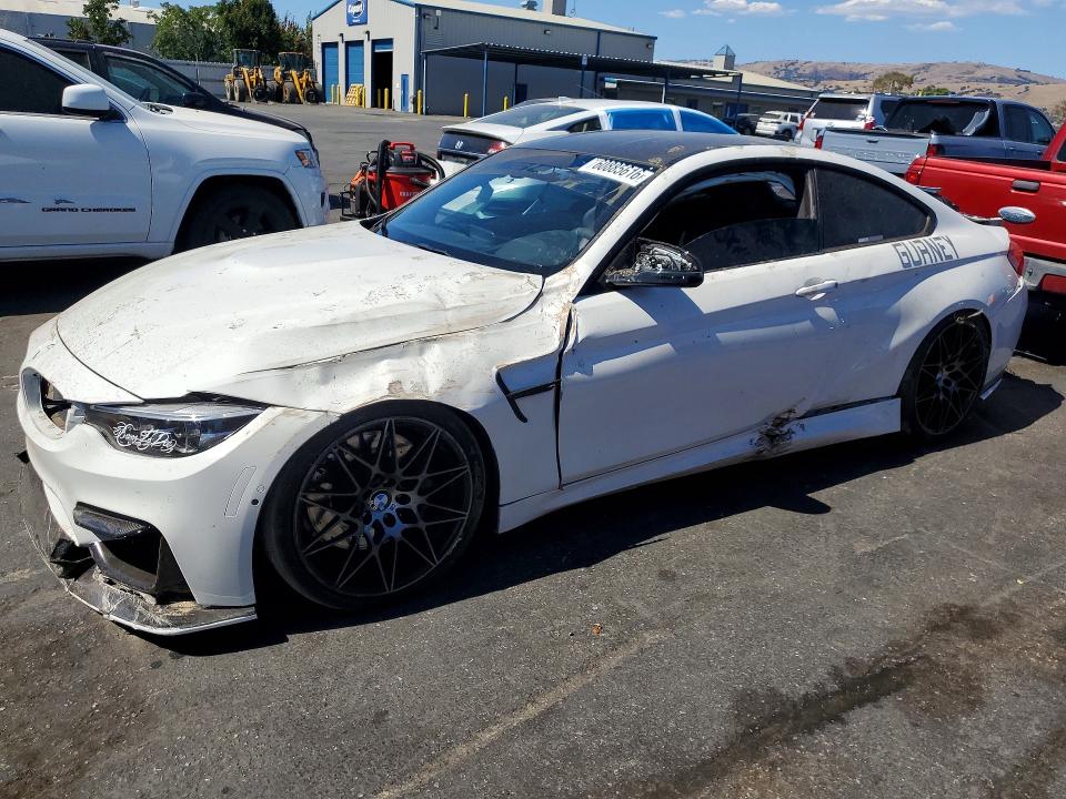 2020 BMW M4 VIN WBS4Y9C03LFJ20797 — COPART salvage auction photo