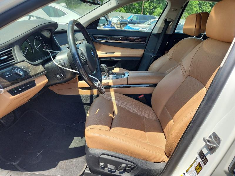 2013 BMW 7er VIN WBAYE4C52DD137066 COPART salvage auction — SIDE, Pa - Certificate Of Salvage, sold $650 on 2026-08-03 (photo 7)
