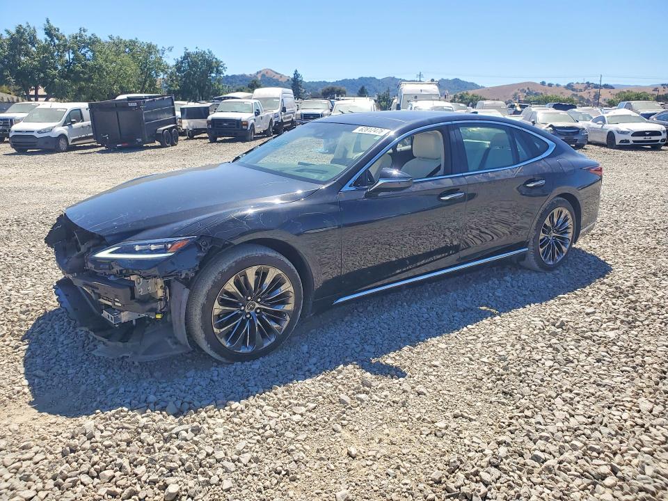 2022 Lexus Ls VIN JTHD51FF9N5017506 COPART salvage auction — FRONT END, Ca - Salvage Certificate, sold $23,500 on 2026-08-27 (photo 1)
