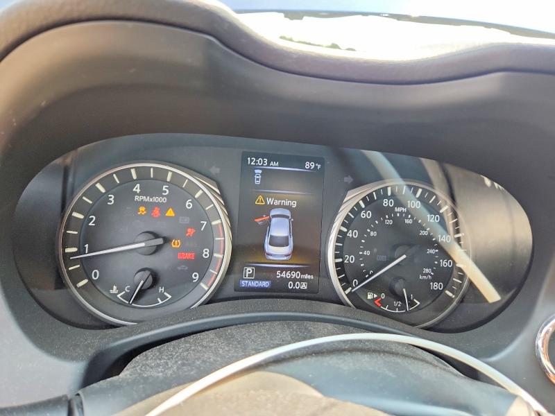2019 Infiniti Q50 VIN JN1EV7AR0KM591300 COPART salvage auction — FRONT END, Nj - Cert Of Title-Salvage, sold $225 on 2026-07-29 (photo 9)