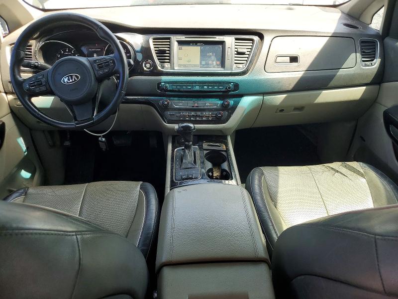2016 Kia SEDONA VIN KNDMC5C1XG6145936 COPART salvage auction — NORMAL WEAR, Fl - Certificate Of Title, sold $875 on 2026-07-25 (photo 8)
