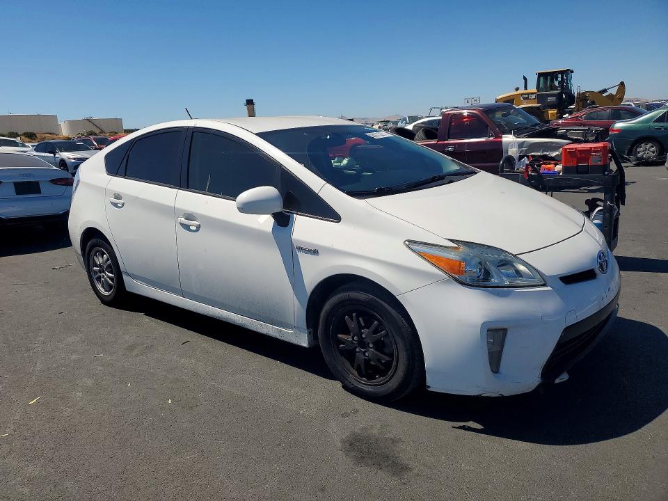 2012 Toyota Prius VIN JTDKN3DU4C1552933 COPART salvage auction — VANDALISM, CA - SALVAGE CERTIFICATE, sold $2,200 on 2026-07-20 (photo 4)
