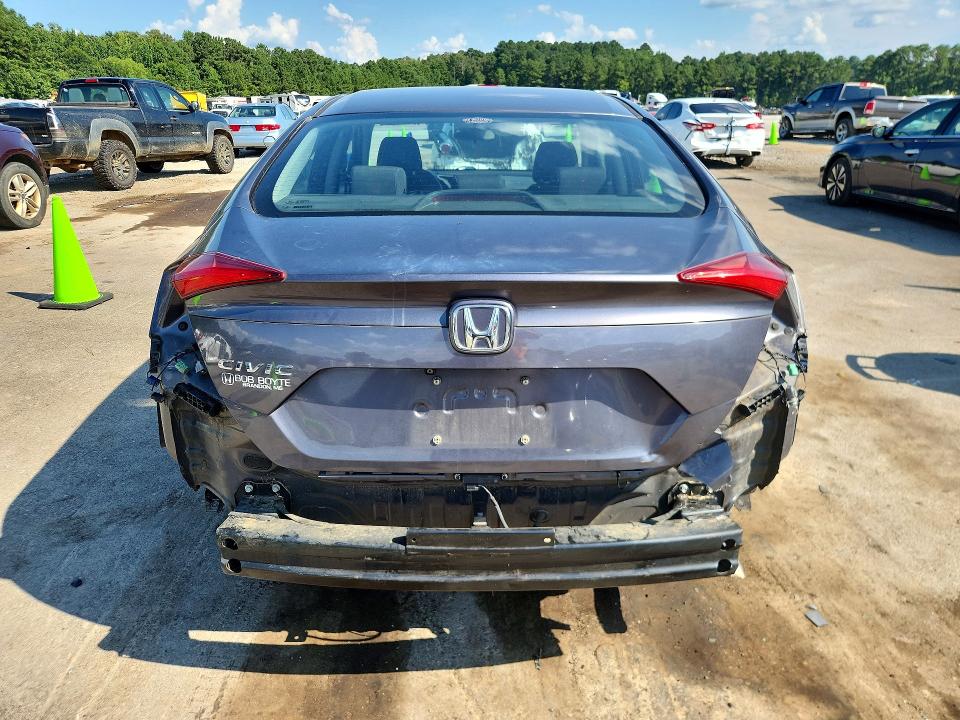 2016 Honda Civic VIN 19XFC2F7XGE074657 COPART salvage auction — REAR END, Ms - Cert Of Title-Salvaged, sold $675 on 2026-07-24 (photo 6)