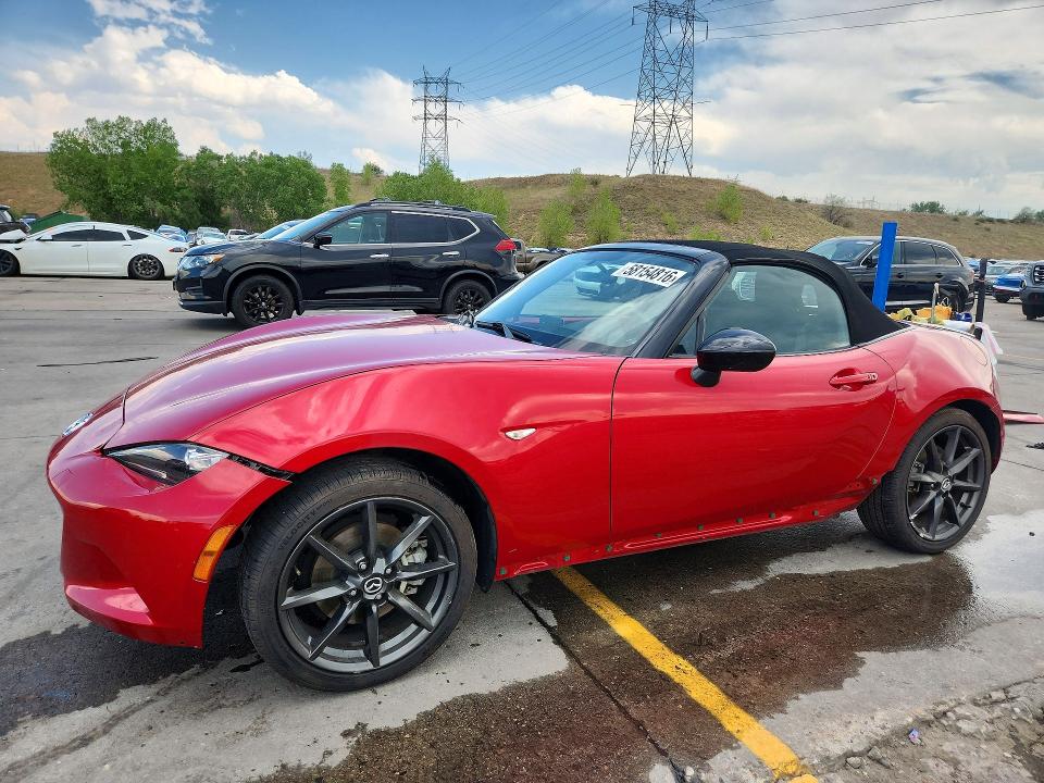 2016 Mazda VIN JM1NDAC77G0117075 COPART salvage auction — FRONT END, Co - Public - Salvage Title, sold $3,600 on 2026-08-03 (photo 1)