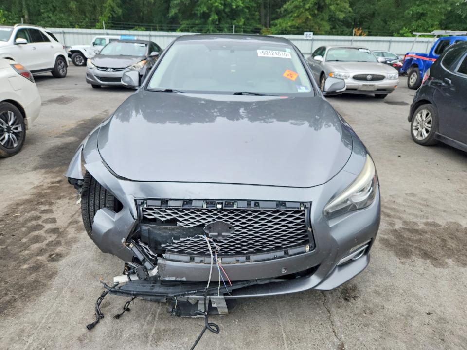 2015 Infiniti VIN JN1BV7AR3FM423272 COPART salvage auction — FRONT END, Nj - Cert Of Title-Salvage, sold $800 on 2026-07-16 (photo 5)