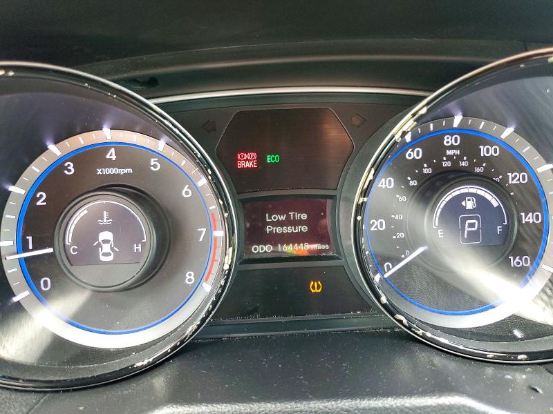 2013 Hyundai Sonata VIN 5NPEC4AB0DH651111 COPART salvage auction — REAR END, Salvage Title, sold $400 on 2026-07-24 (photo 9)