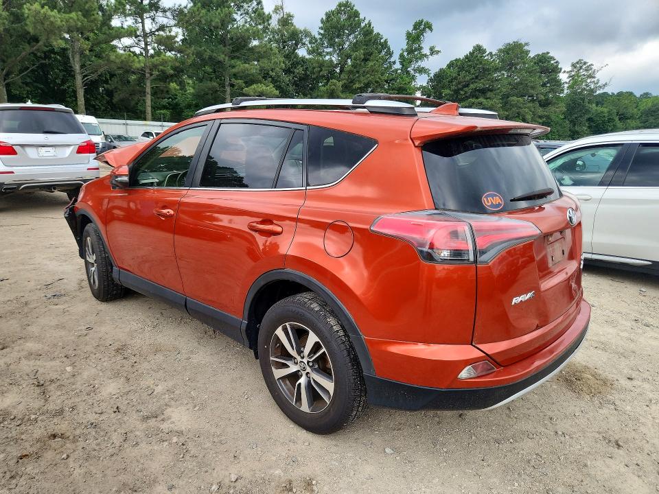2016 Toyota Rav 4 VIN JTMRFREV0GJ066518 COPART salvage auction — FRONT END, Va - Cert Of Title - Salvage, sold $2,100 on 2026-07-28 (photo 2)