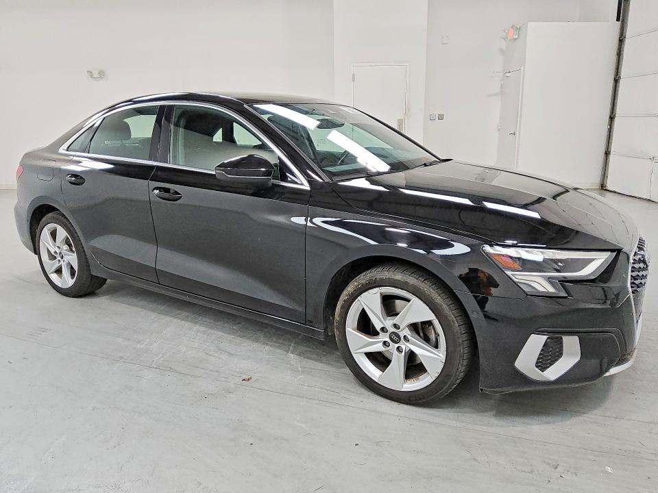 2023 Audi A3 VIN WAUAUDGY8PA115748 COPART salvage auction — MECHANICAL, In - Certificate Of Title, sold $10,900 on 2026-09-10 (photo 4)