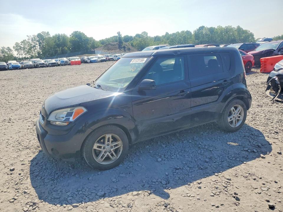 2011 Kia Soul VIN KNDJT2A20B7250341 COPART salvage auction — ROOF, Pa - Certificate Of Salvage, sold $2 on 2026-07-29 (photo 1)