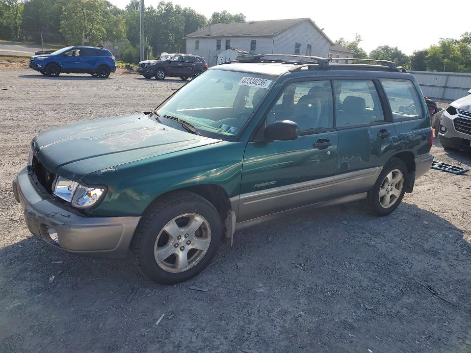 1999 Subaru Forester VIN JF1SF6559XH730022 COPART salvage auction — FRONT END, PA - CERTIFICATE OF SALVAGE, sold $125 on 2026-07-30 (photo 1)