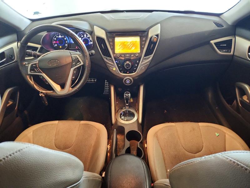 2012 Hyundai Veloster VIN KMHTC6AD8CU054101 COPART salvage auction — NORMAL WEAR, Salvage Title, sold $800 on 2026-07-15 (photo 8)