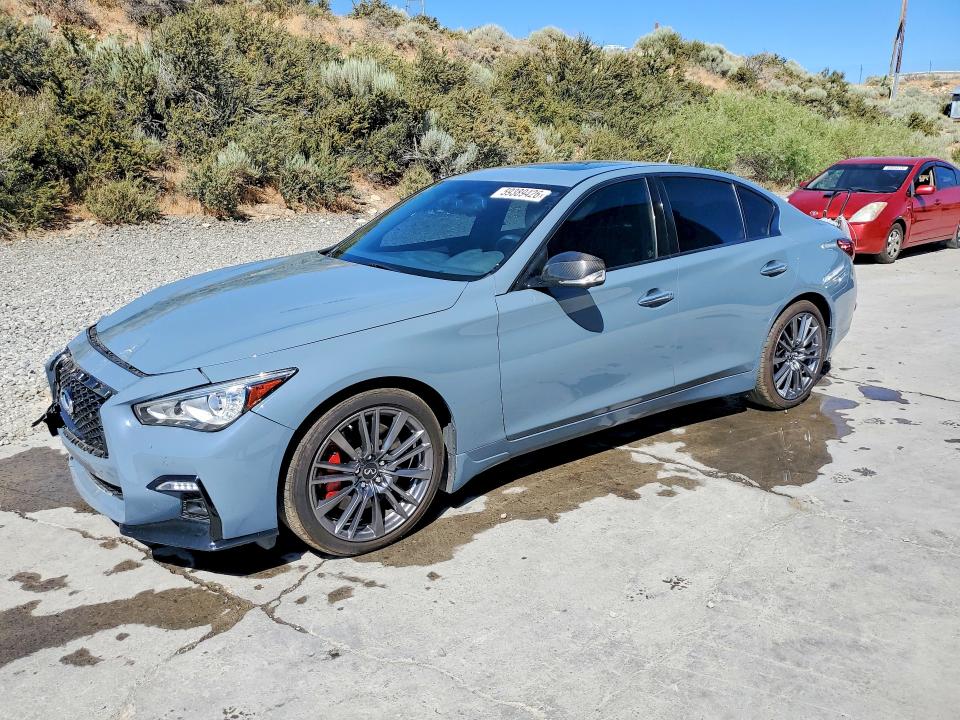 2022 Infiniti Q50 VIN JN1FV7DP9NM370278 — COPART salvage auction photo