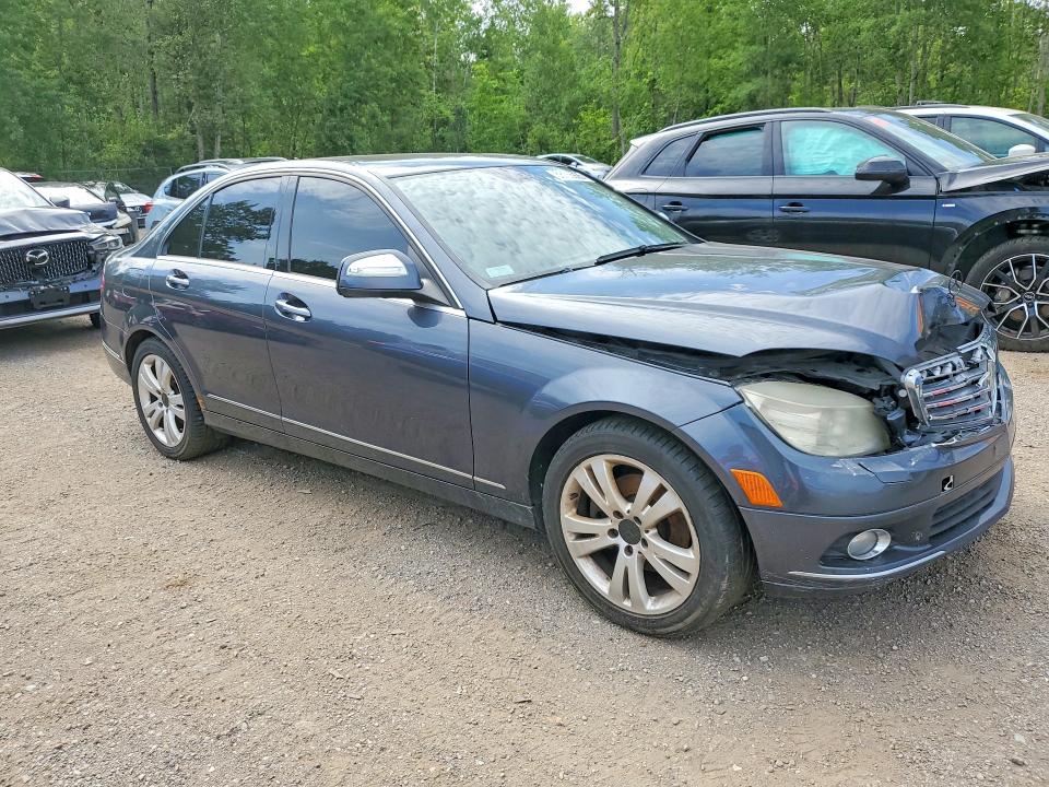 2008 Mercedes-benz C-klasse VIN WDDGF81X58F065917 COPART salvage auction — FRONT END, On - Permit No Brand - Unfit, sold $900 on 2026-07-16 (photo 4)
