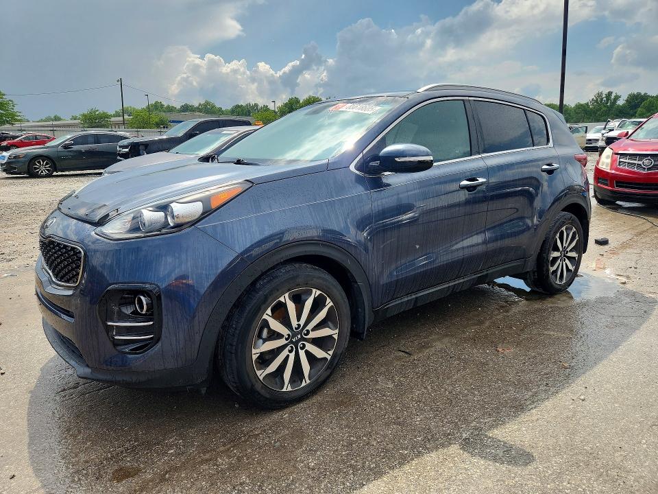 2018 Kia Sportage VIN KNDPN3AC2J7352631 COPART salvage auction — Burn Interior, KY - BILL OF SALE/PART ONLY/NO TITL, sold $550 on 2026-07-23 (photo 1)