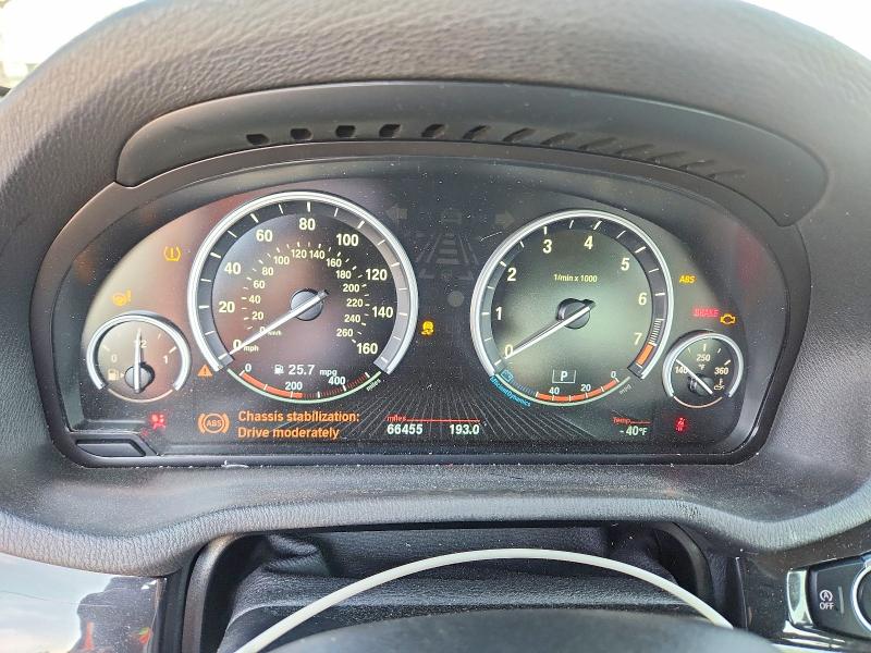 2014 BMW X3 VIN 5UXWX9C5XE0D33168 COPART salvage auction — FRONT END, Id - Cert Of Title -Rebuilt Salvage, sold $450 on 2026-07-16 (photo 9)