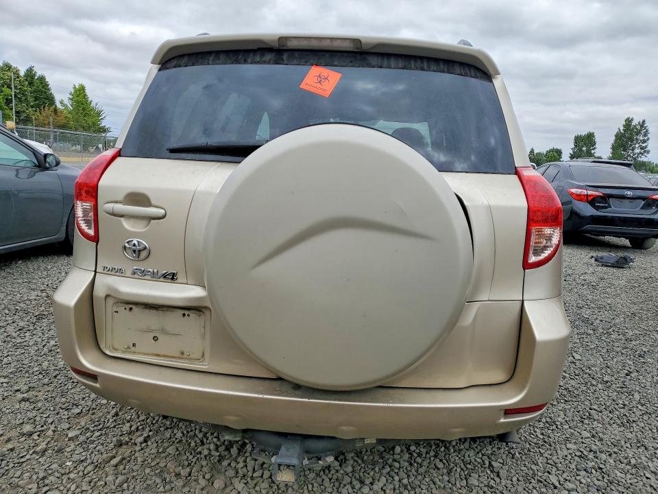 2008 Toyota Rav4 VIN JTMZD33V085078927 COPART salvage auction — MECHANICAL, Or - Certificate Of Title, sold $1,100 on 2026-07-24 (photo 6)