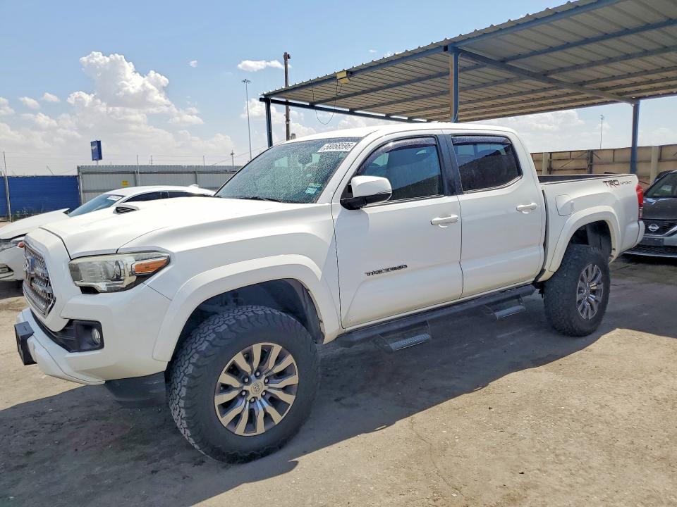 2016 Toyota Tacoma VIN 5TFAZ5CN6GX008927 COPART salvage auction — REAR END, TX - SALVAGE VEHICLE TITLE, sold $10,300 on 2026-07-24 (photo 1)