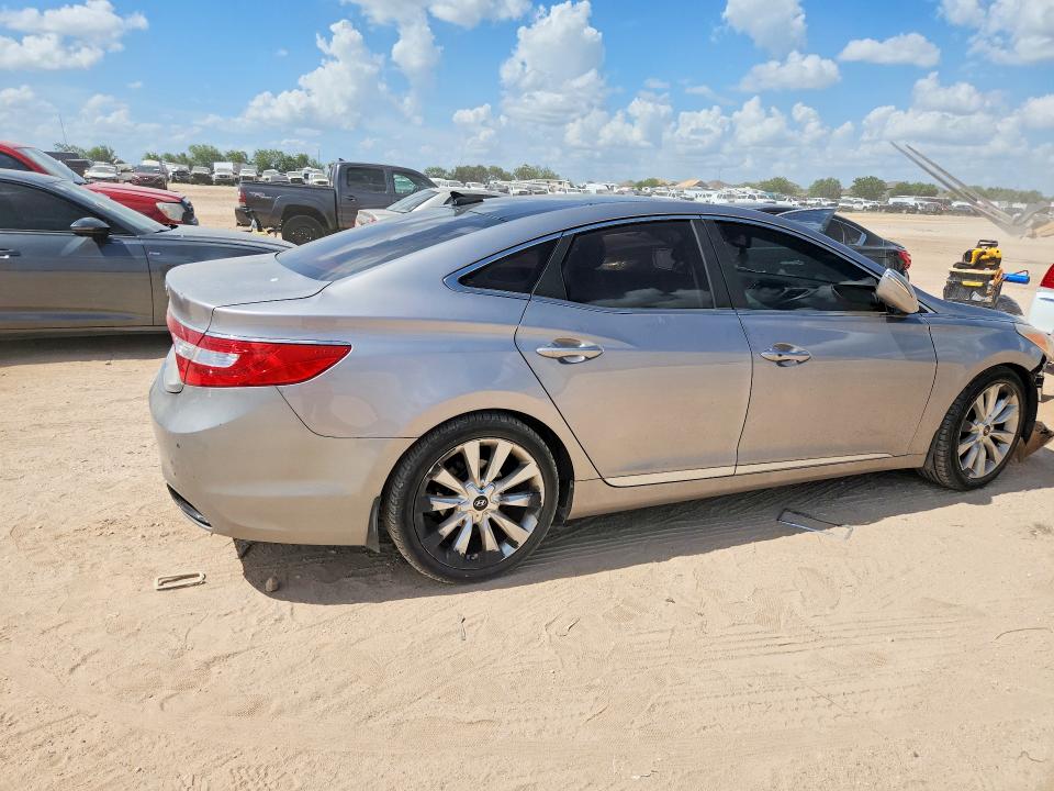 2012 Hyundai Azera VIN KMHFH4JG1CA189726 COPART salvage auction — FRONT END, TX - SALVAGE VEHICLE TITLE, sold $10 on 2026-07-30 (photo 3)